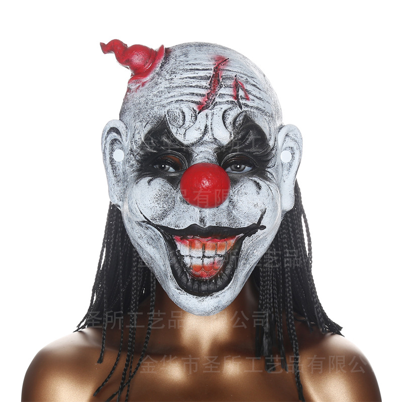 Máscara de animal Comercio exterior Funda de Halloween Carnaval PU suave espuma Accesorios de vestir realistas Máscara de fiesta image 18