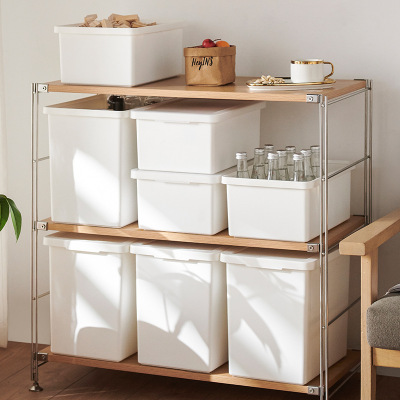 密封加厚塑料收纳箱厨房储物卫生间沐浴用品收纳箱药箱有盖储物箱|ms