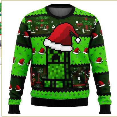 2024 venta caliente 3D impresión digital spot hombres casual todo-fósforo hombro de manga larga suéter suelto cuello redondo