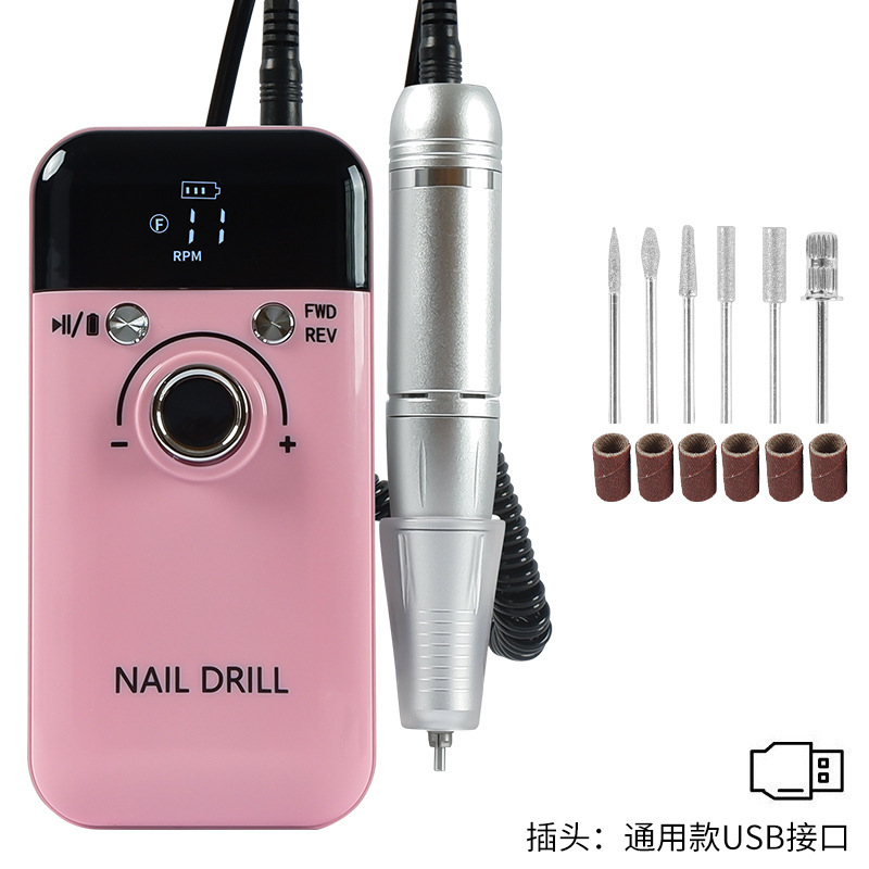 充電式 101 マニキュアプロフェッショナルマニキュアリムーバー 30000 rpm 電池式マニキュアポータブルマニキュア|undefined