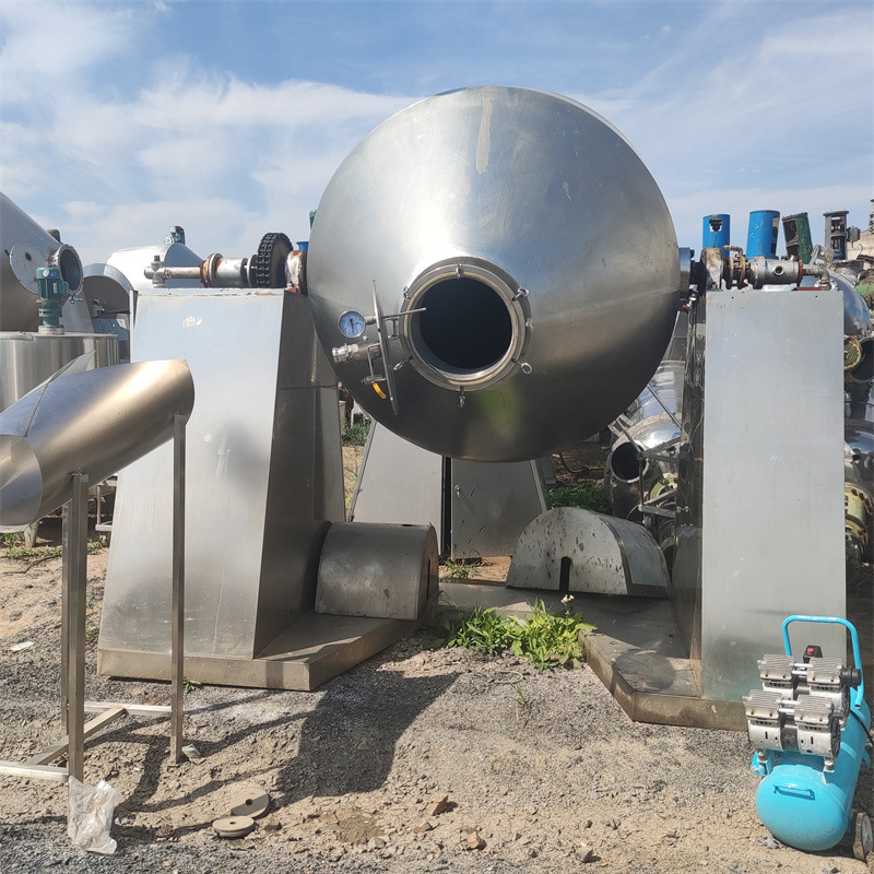 二手双锥干燥机 不锈钢真空回转干燥机 1500二手干燥机