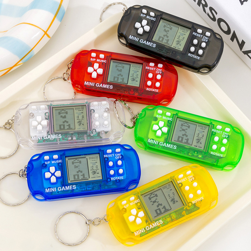 (Cross-border trading), (Wholesale), tetris, game console, small toy, classic keychain, nostalgia