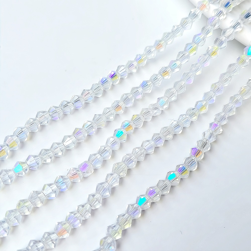 Crystal Pointed Beads Color AB Multi-especificación de cuentas de color fantasma joyas de cuentas al por mayor transfronterizas