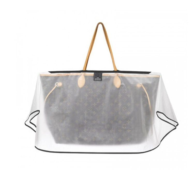 Сумка для покупок для дома EVA Пылезащитная прозрачная сумка плащ непромокаемый Модный водонепроницаемый чехол для печати логотипа