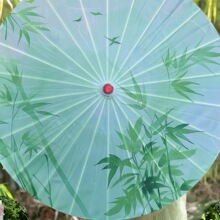 非遗手工印花伞古风道具拍照儿童跳舞汉服表演花伞古典舞蹈伞