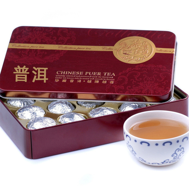 Wholesale Pu-erh raw tea He Chang Xuan original small gold cake Tianxiang mini small cake tea leaves