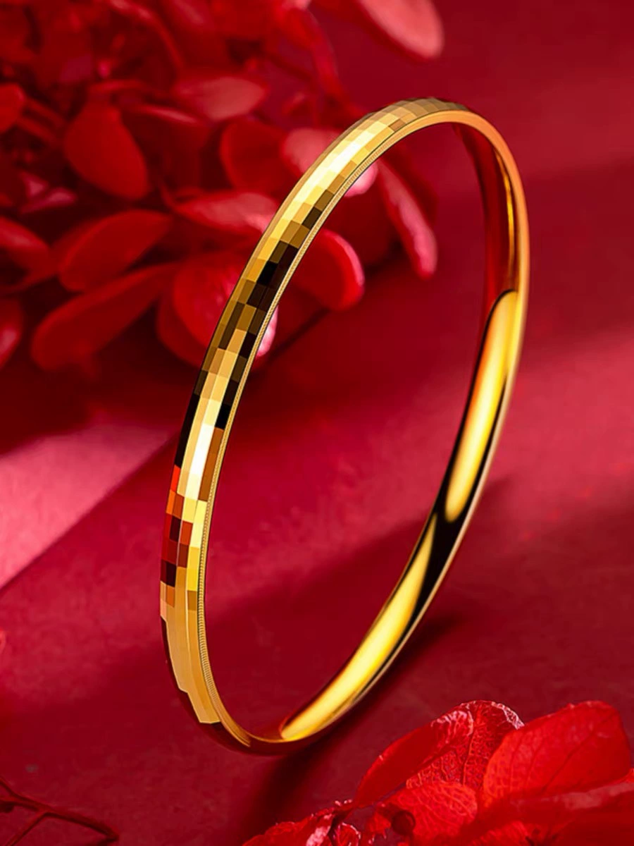 Серебряный браслет, модный браслет из одной бусины, 3D