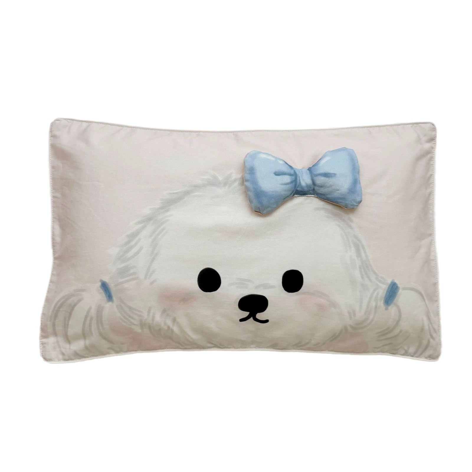 Cartoon cotton children's pillowcase, pillow, scarf for students
