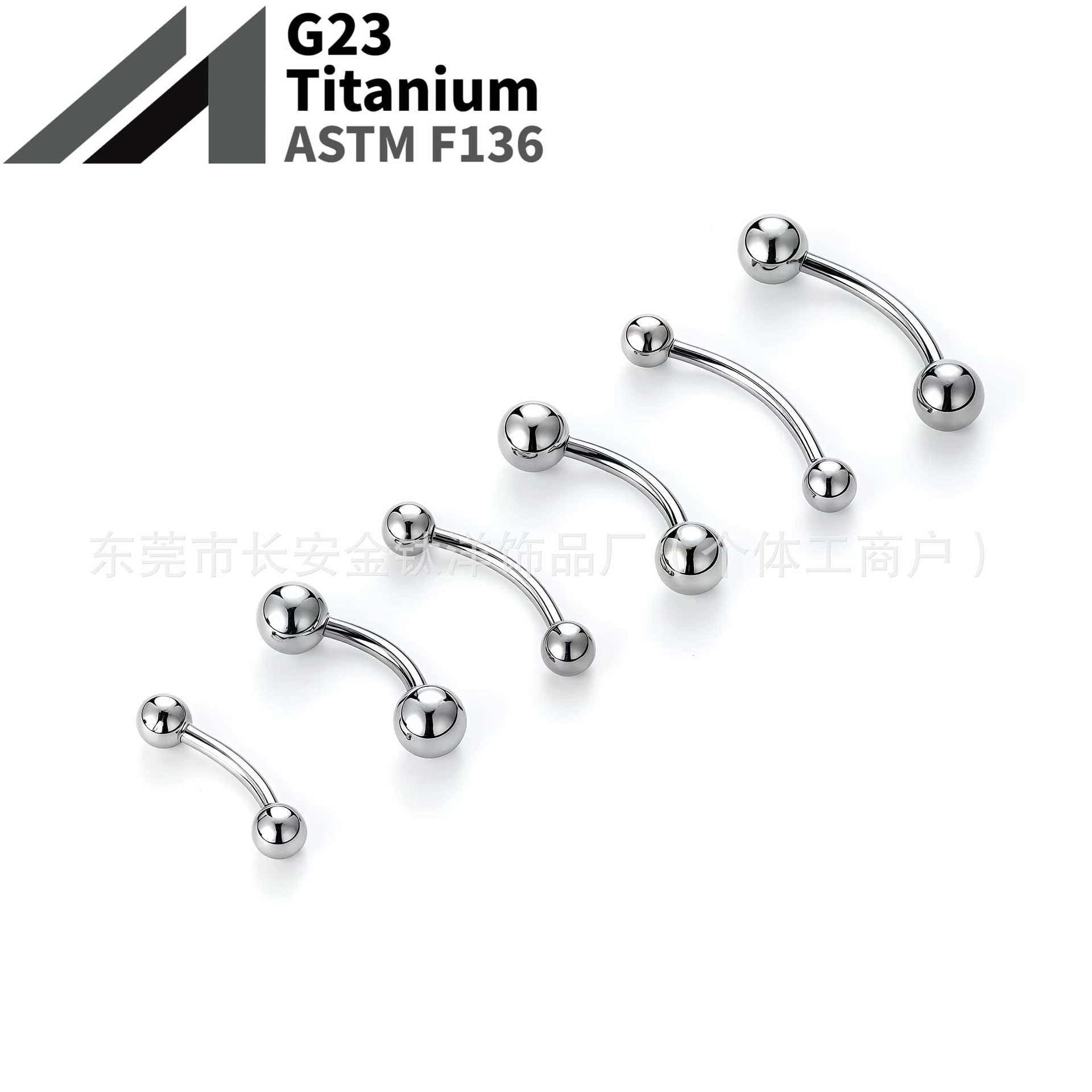 16G labret stud size and finish detail