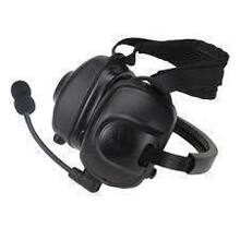 摩托罗拉PMLN8085重型头戴式耳机带消噪旋转臂麦克风适用对讲机