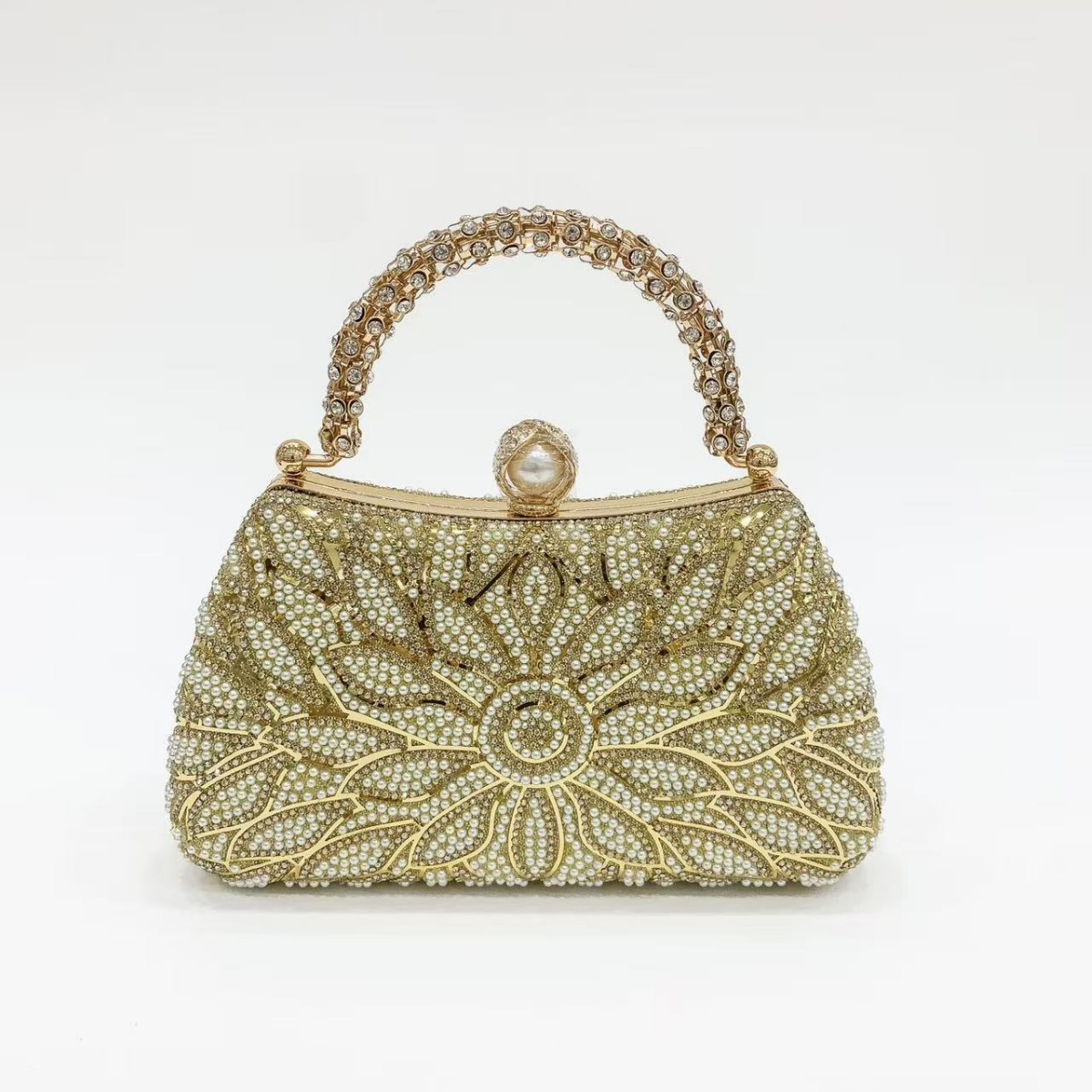 Trendige Pailletten-Handtasche mit Perlenbesatz (2026), vielseitige Abend-Clutch zum Umhängen
_voghion.com