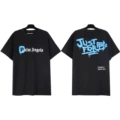 Peacock Blue Black Graffiti Letter