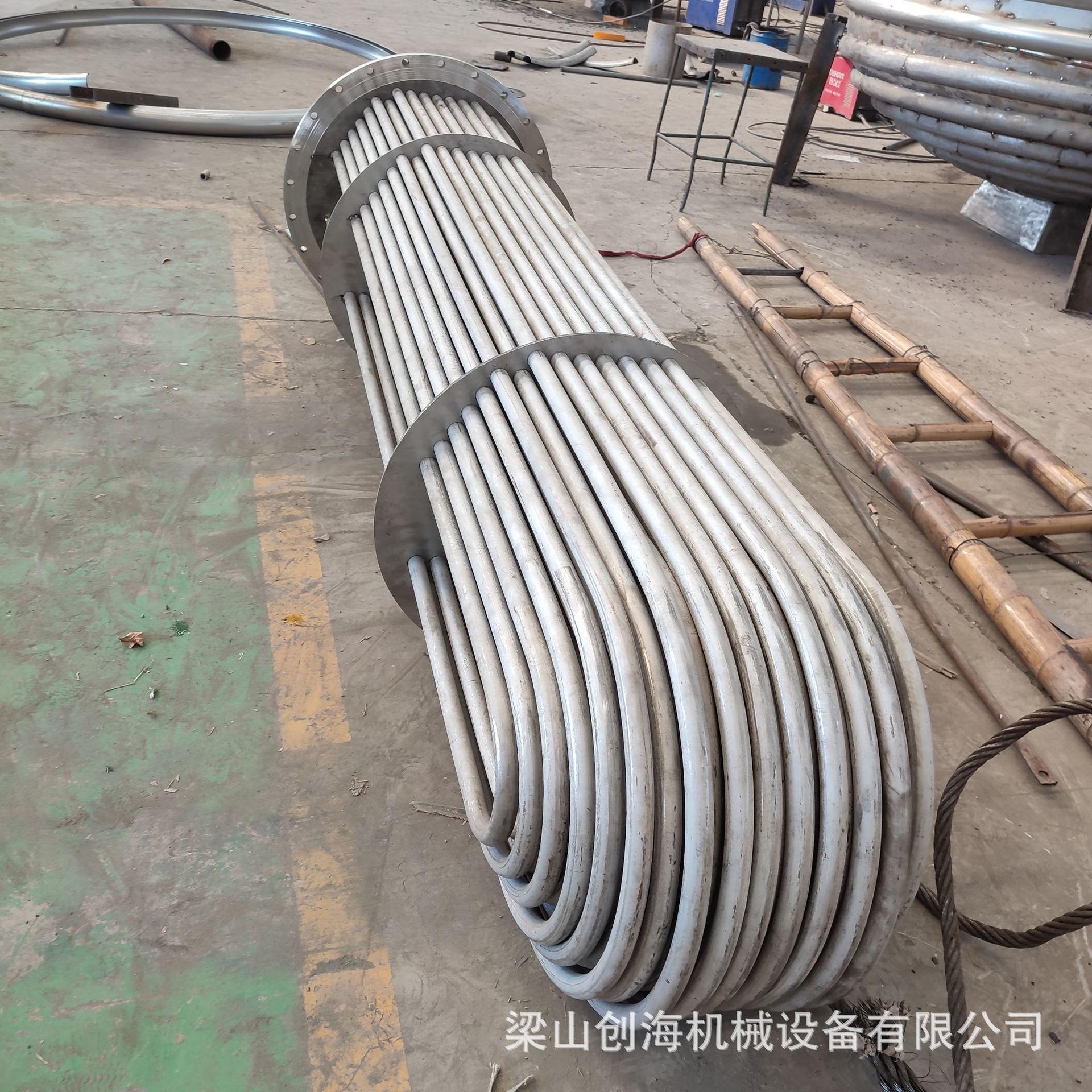 二次蒸汽冷凝器 丁醇脱水塔冷凝器 列管式冷凝器 固定管板冷凝器