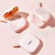 NOVO Powder Cake Makeup Powder Powder Powder Dry and Wet Dual-purpose Oil Control Lasting Concealer Waterproof Makeup Redressing Powder