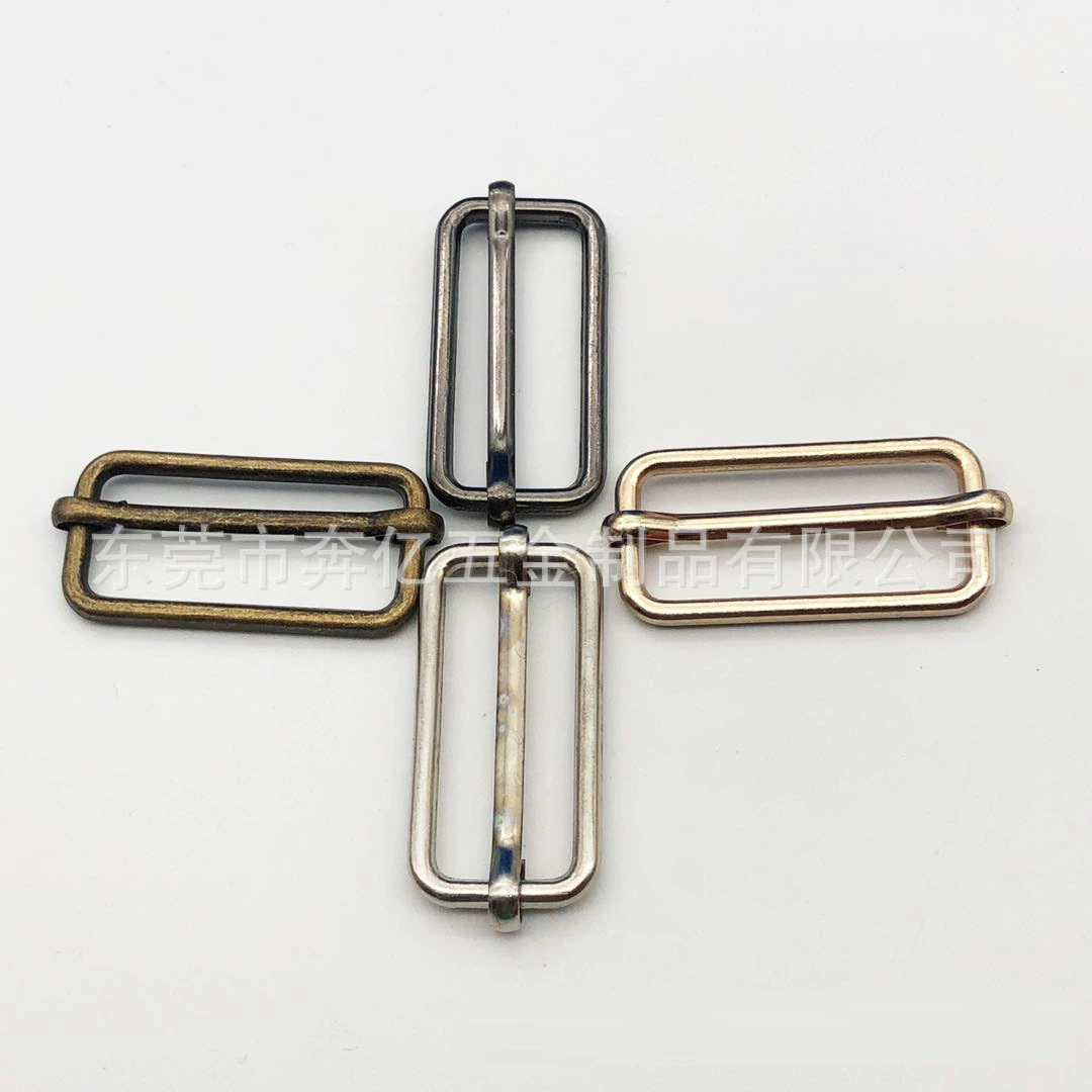 Wholesale metal pulling three-stage pulling fastener clothing bag accessories hardware