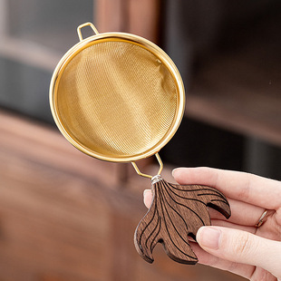 Stainless Steel Tea Drain Tea Filter Tea Filter Household Kung Fu Tea Set Supplies Tea Breaking Accessories Public Cup Tea Strainer