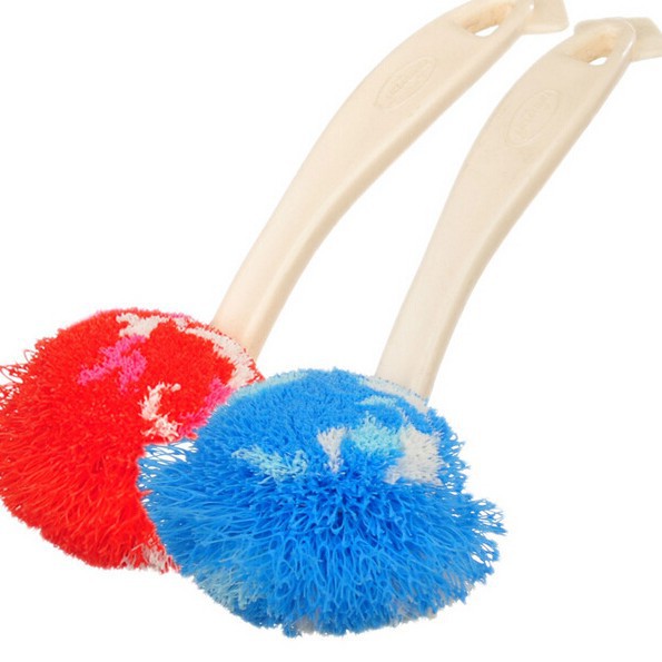 Japanese imported YATSUYA pot brush kitchen brush bowl washing pot brush cleaning brush pot plastic handle brush