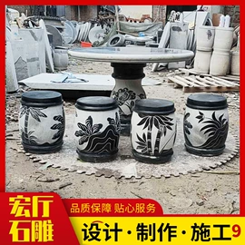 石雕;建筑护栏;亭子