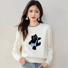 R9034С����Ů�¿ϵ����������ͷë��Ů�ɰ�è��������֯��