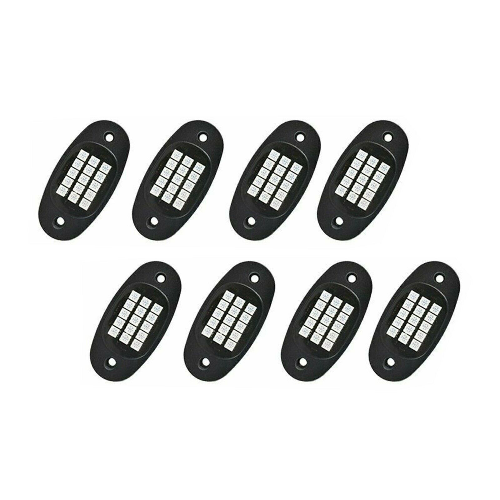 Un remolque de ocho luces de chasis tres modos de control de luces de chasis RBG un remolque de ocho luces de chasis RBG atmósfera cubierta control Bluetooth