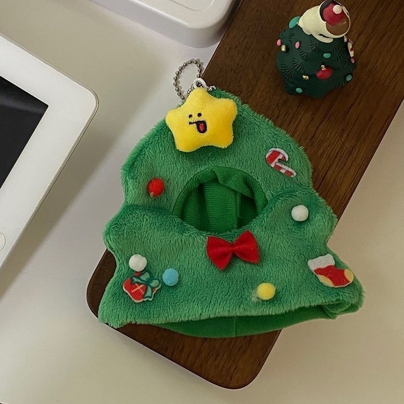 Cute Doll 10-15cm Doll Head Cover Plush Clothes Snapper Braised Cartoon Doll Clothing Accessories Wholesale