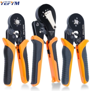 [针型管型端子压线钳新款YE冷压压接工具手动便携E型管专用维修]