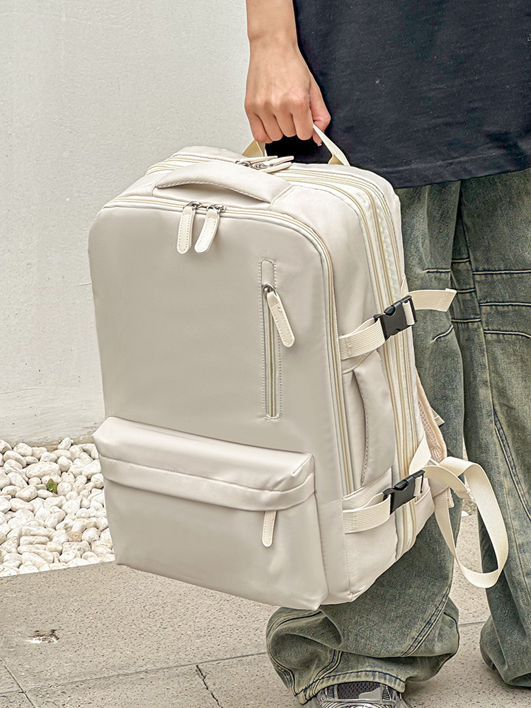 Bolso de equipaje empresarial escalable multifuncional transfronterizo de gran capacidad, mochila, mochila escolar resistente al desgaste e impermeable, bolsa de viaje