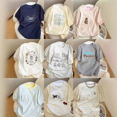 13 行 2025 夏の新韓国スタイル半袖 Tシャツ女性の綿ルーズ半袖トップス女性の卸売供給