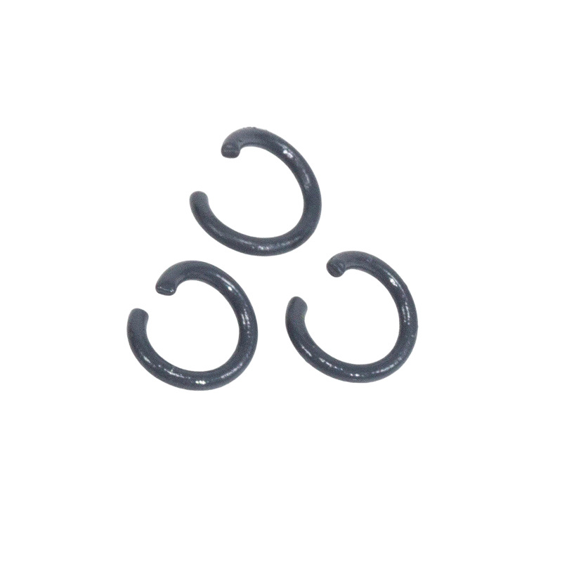 Pintura de color abierto anillo de conexión de hierro pulsera collar material hecho a mano DIY accesorios de la joyería