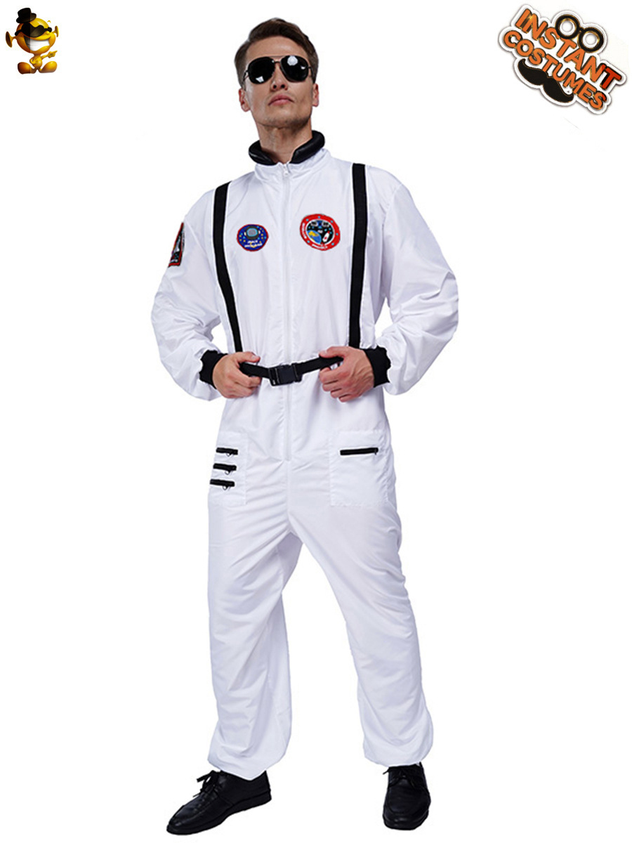 De Halloween de los hombres adultos de cosplay traje de los hombres grandes de Vuelo Espacial traje de rendimiento