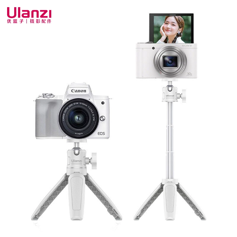 Мини-штатив Ulanzi MT-08 — настольный/выдвижной штатив для телефона, компактный чёрный