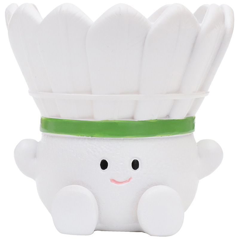 Chậu cây hình cầu lông mặt cười resin, chậu mọng nước mini, trang trí sân vườn (RG-36)