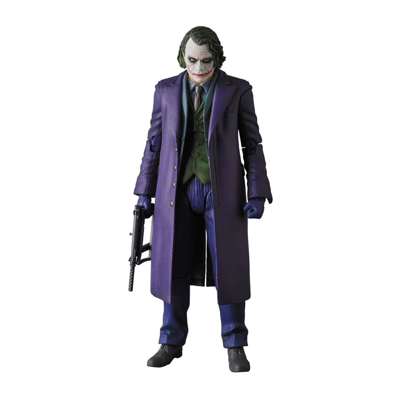 Супергеройская статуэтка Batman Dark Knight MAFEX 051 Мимика Клоуна Подвижная модель