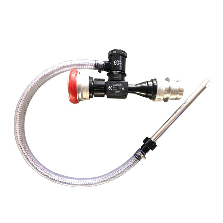 厂家直供管线比例混合器消防泡沫罐PHF负压式比例混合器