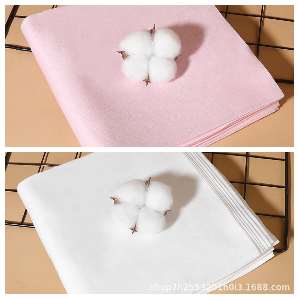 핑크 + 화이트 (총 20개)) + 기저귀 버클 / 43*45cm