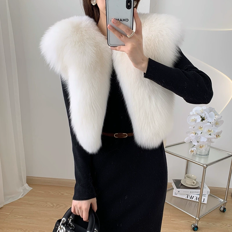 Демисезонный короткий fashionable keep warm жилет, корейский стиль
