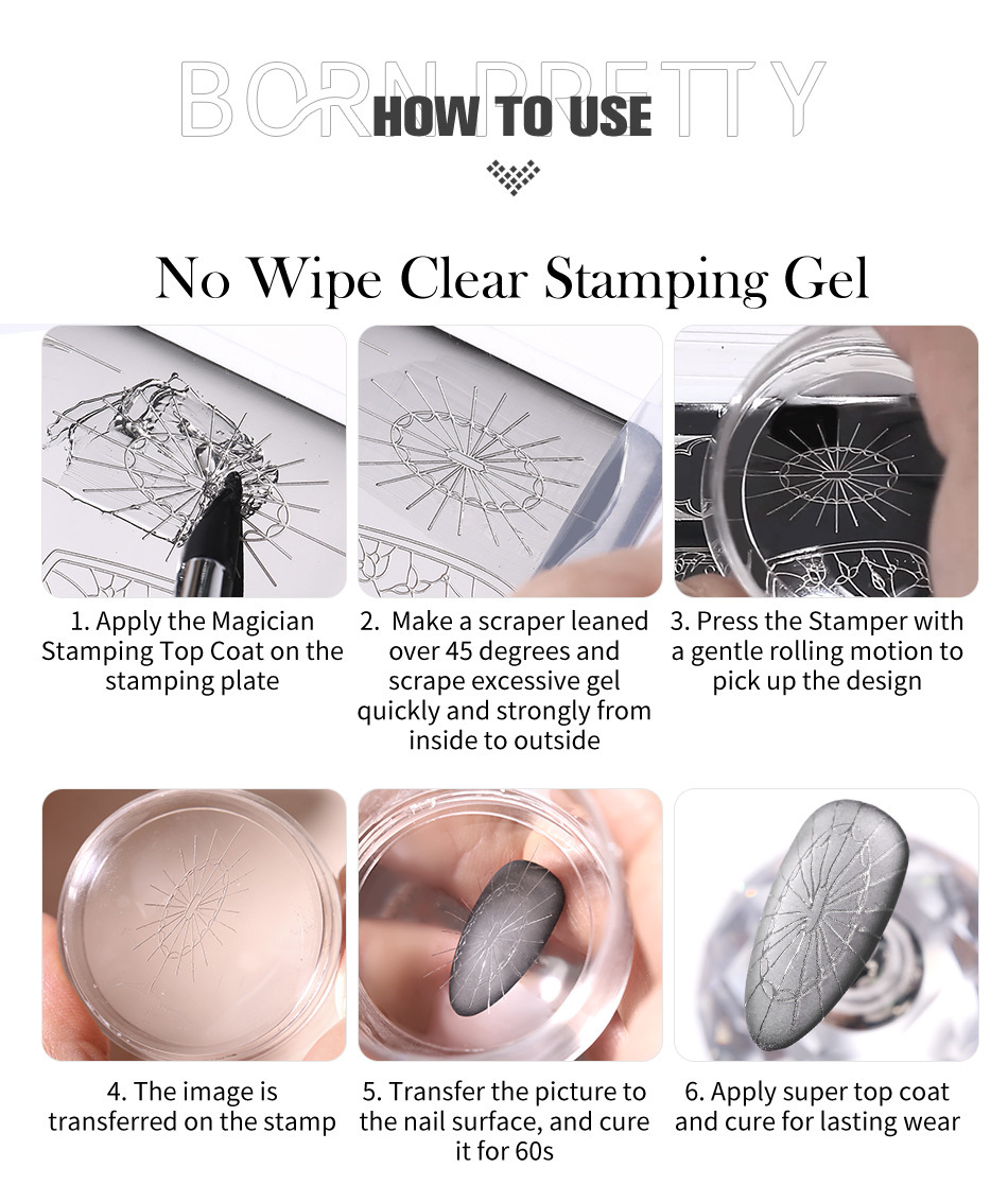 Nail Glue Anti Flowering Nail Art Printing Sealer Can Be Coated With Powder, High Transparency, Wash Free Painting Transfer Topcoat_voghion.com