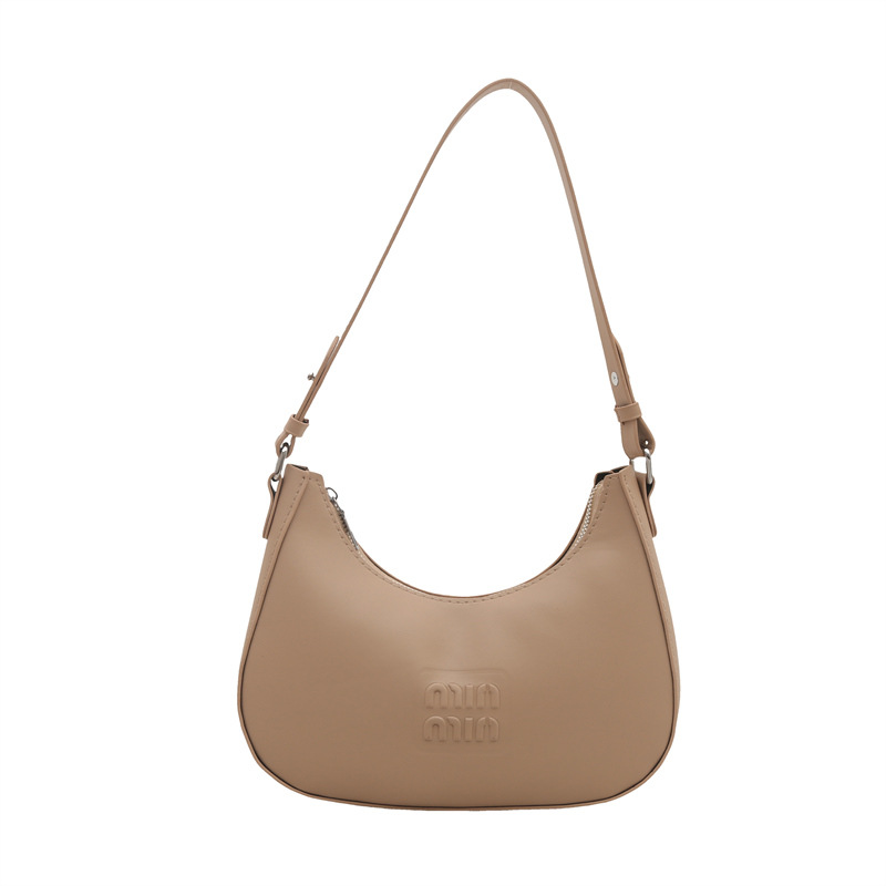 Bolso de mano coreano de moda minimalista primavera y verano 2025 nueva moda bolso de brazo letras bolso de hombro bolso de mano