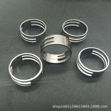 18毫米不銹鋼掛圈戒指圈 常用飾品戒指托 diy單圈開合器工具 批發