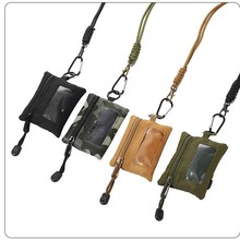 多功能零钱包 AB双面户外旅行便携卡包 军迷时尚身份证收纳包