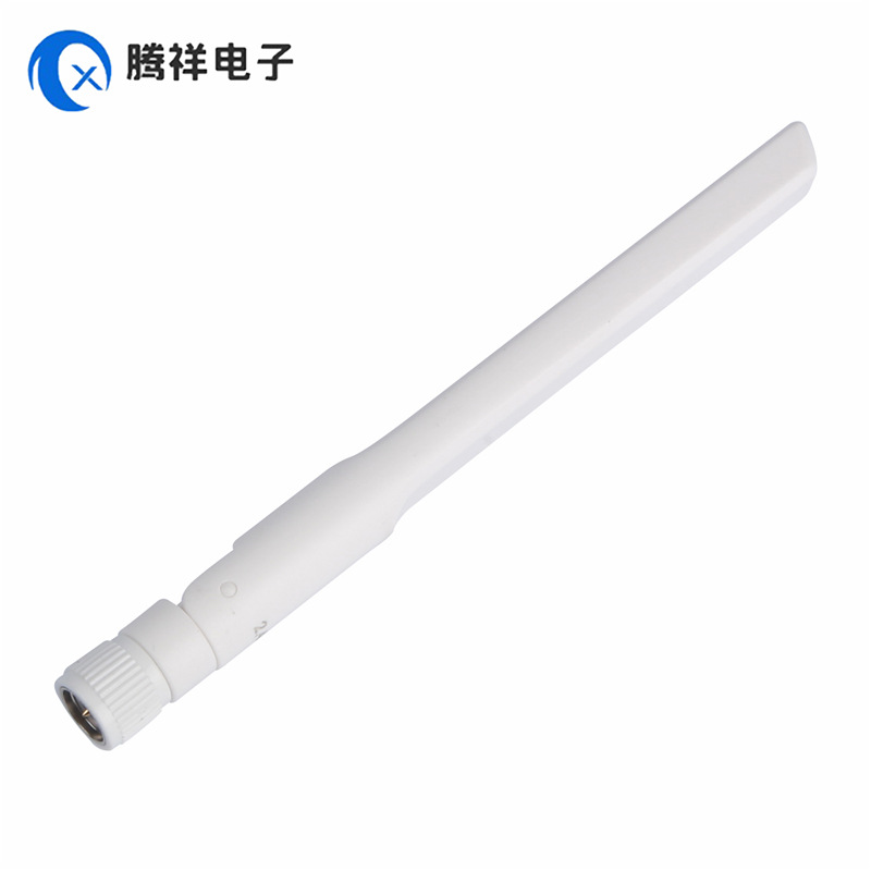 小刀锋折叠式白色天线路由器网关物联网外置全频段全向天线批发