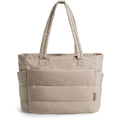 Khaki tote bag