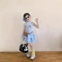半身女童卡通甜美短裙