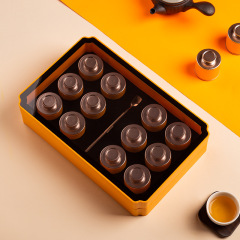 紅茶綠茶小罐茶禮盒空盒批發高檔黃金芽盒子碎銀子茶葉包裝盒茶盒