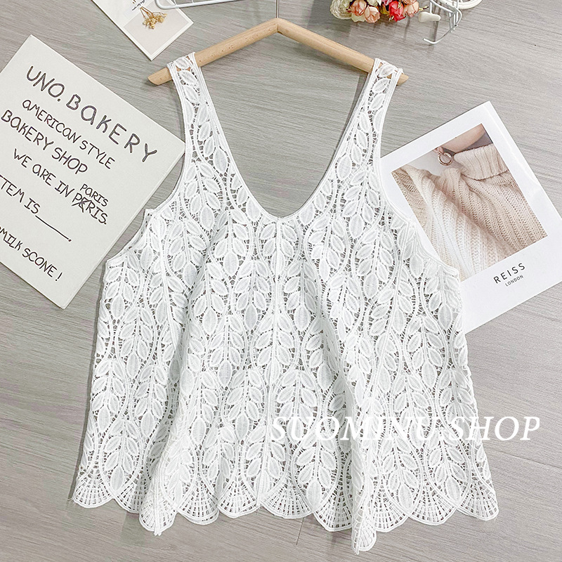 Retro knitted vest