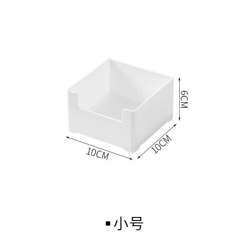 Cocina simple cajón caja de almacenamiento escritorio pluma sundries cosméticos papelería cocina PP plástico organización caja al por mayor