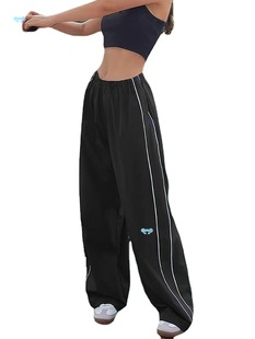 Women's Sweatpants Ladies Loose Pants Ladies Parachute Pants