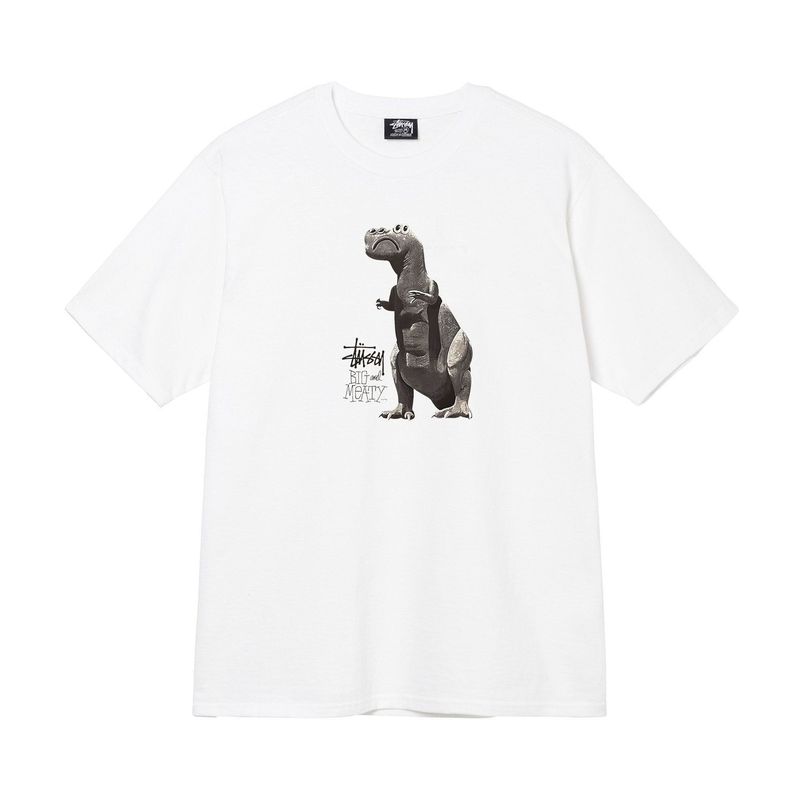 Stussy アメリカのトレンドブランド 男女兼用 ハイウェイトピュアコットン 半袖 夏 メンズ ルーズTシャツ 3つのラベル|undefined