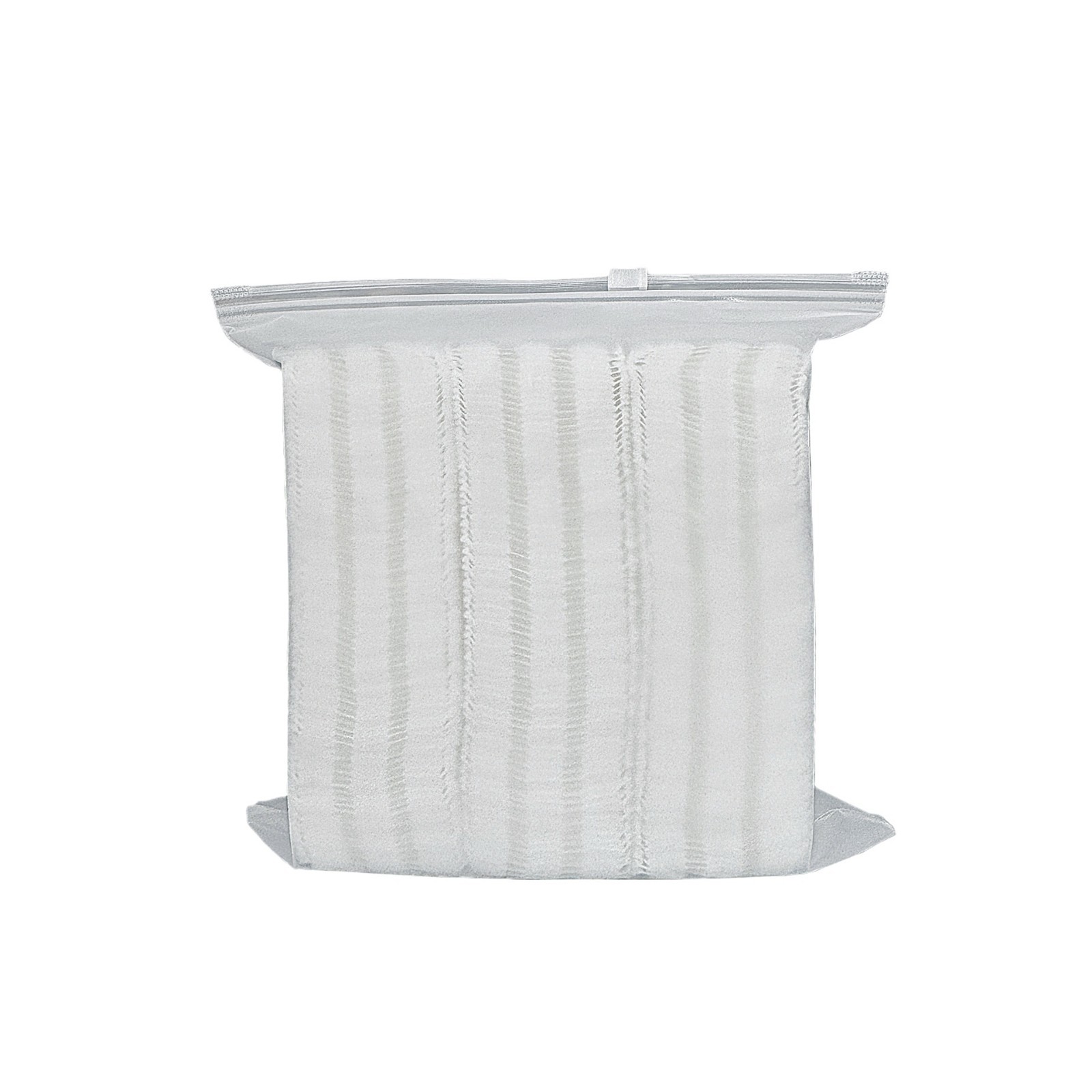 algodón de maquillaje grueso y suave que no se desprende de flocos, algodón de maquillaje blando que presiona el borde y presiona el punto de salón de belleza especial, etiqueta transparente personalizada