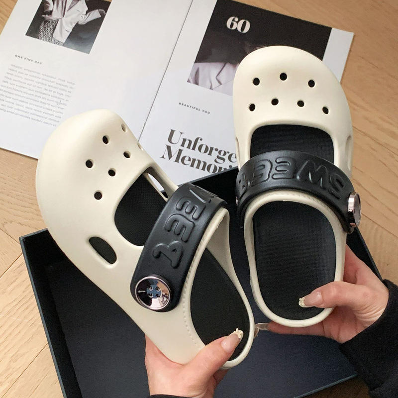 2026 New Product Little Red Book Mary Jane Ballet Clogs EVA Slip-On Slippers Fashionable Versatile Closed-Toe Slippers for Outdoor Wear 2026 New Product Little Red Book Mary Jane Ballet Clogs EVA Slip-On Slippers Fashionable Versatile Closed-Toe Slippers for Outdoor Wear